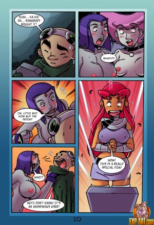 Raven & Jinx Online Auction Sex- Teen Titans - Page 10
