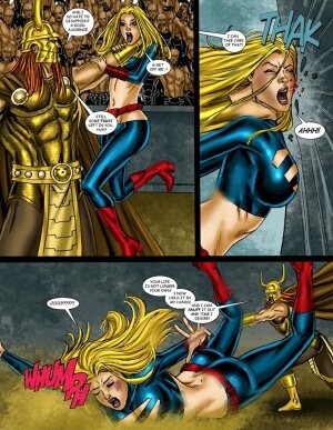 9 Superheroines Vs Warlord 3 - Page 7