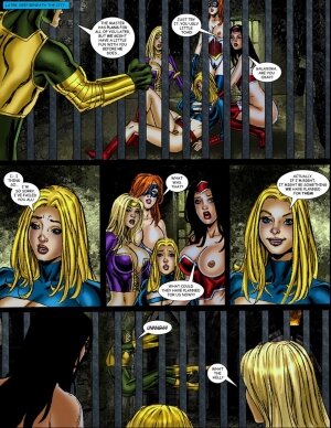 9 Superheroines Vs Warlord 3 - Page 18