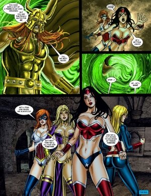 9 Superheroines Vs Warlord 3 - Page 22