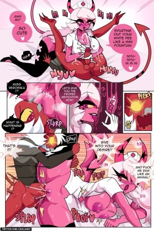 Moxxie’s Trick or Treat- Carliabot (Helluva Boss) - Page 6