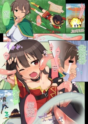 Megumin likes it slippery!? - Page 3