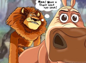 Alex The Lion Porn - Madagascar- Alex & Gloria - toon porn comics | Eggporncomics