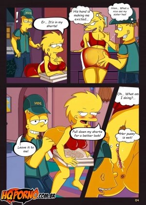 OS Simpsons 2 - The Pizza Dare - Page 5