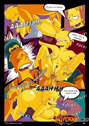 OS Simpsons 2 - The Pizza Dare - Page 9