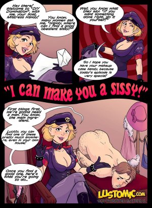 Blowjob Cumshots Cartoon Characters - Lustomic- I Can Make You A Sissy - blowjob porn comics ...