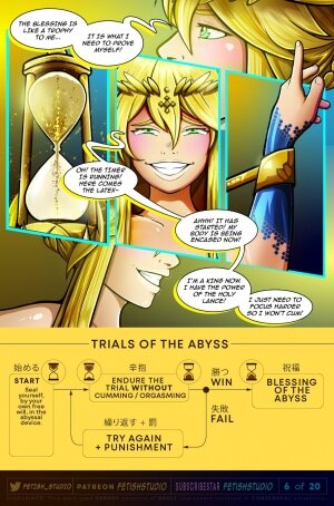 Artoria LANCER Pendragon | LATEX + GOLD Encasement - Page 7