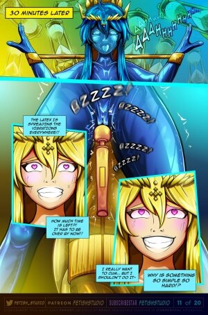 Artoria LANCER Pendragon | LATEX + GOLD Encasement - Page 12