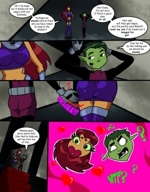 Starfire's Shared Shower - Page 16