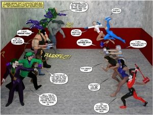 DBComix- New Arkham For Superheroines 17 – The Last Party - Page 58