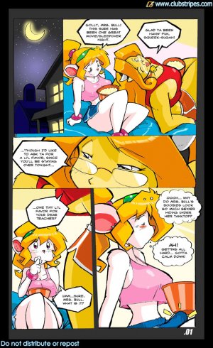 The Slumber Party- Clubstripes - Page 1