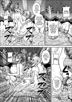 Onsen Jijii VS Bulma- Dragon Ball - Page 23