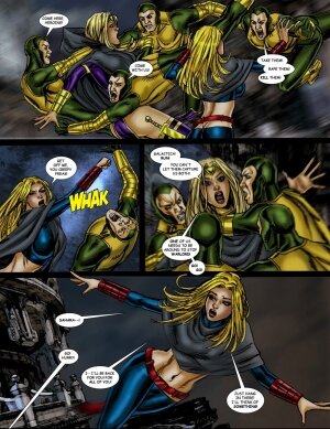 9 Superheroines Vs Warlord 2 - Page 4