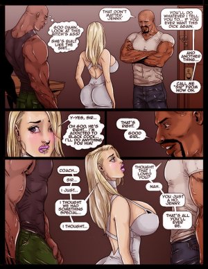 Black Comics - Pegasus- 2 Hot Blondes Submit to Big Black Cock - blowjob ...
