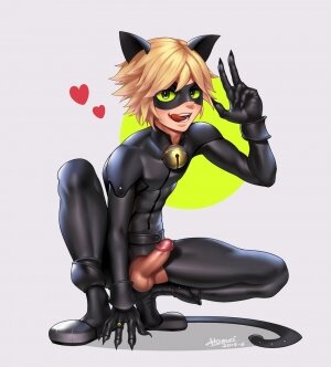 Chat noir have fun