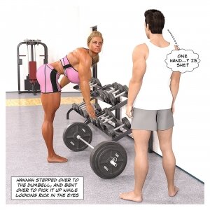 Hannah's Story: Gym Encounter - Page 14