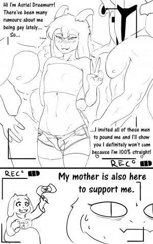 Asriel's not gay - Page 1
