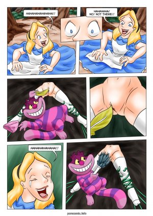 Alice Anime Porn - Alice in Wonderland- Alice In Tickle Land - toon porn comics ...