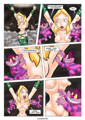 Alice Xxx Animated Cartoons - Alice in Wonderland- Alice In Tickle Land - toon porn comics ...