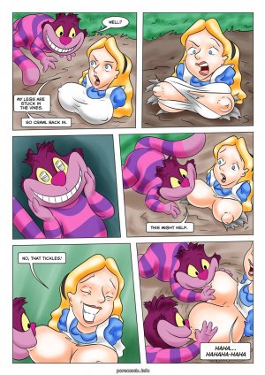Alice in Wonderland- Alice In Tickle Land - Page 9