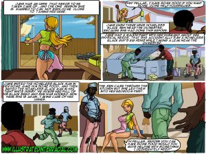 Illustrated interracial- Horny Little Jane - Page 2