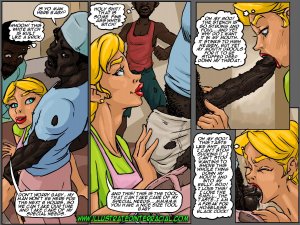 Illustrated interracial- Horny Little Jane - Page 3