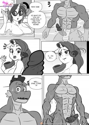 Lustful diamond in the pool - Page 5