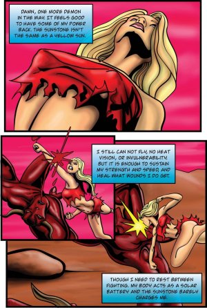 Supergirl- Demonic Bloodsport Part 2 - Page 21