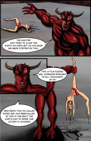 Supergirl- Demonic Bloodsport Part 2 - Page 33