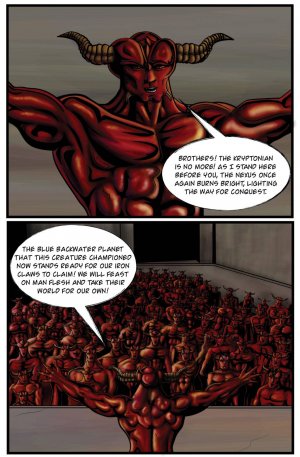Supergirl- Demonic Bloodsport Part 2 - Page 35