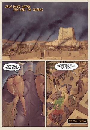 Legend of queen Opala In the shadow of anubis chapter one - Page 5