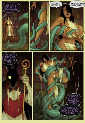 Legend of queen Opala In the shadow of anubis chapter one - Page 13