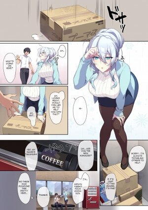 Hitozukiai ga Nigate na Miboujin no Yukionna-san to Noroi no Yubiwa - Page 3