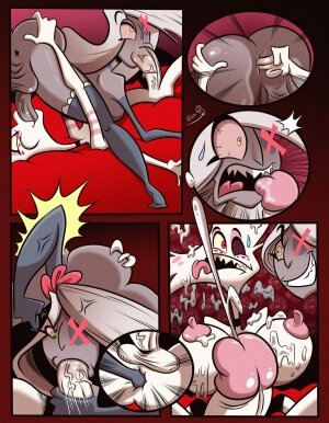 The lust of Vaggie and angel dust - Page 6