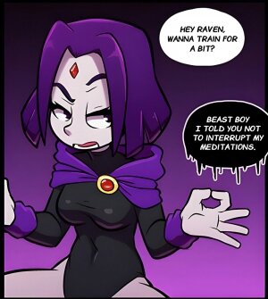 Raven when Horse cock - Page 2