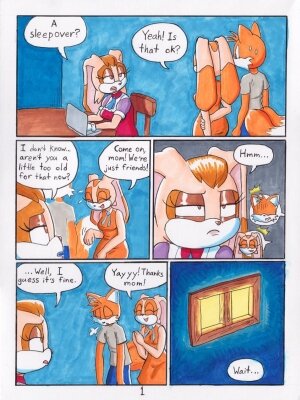 Sleepless sleepover - Page 1