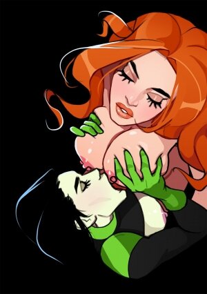 Kim and Shego: Date on the roof - Page 8