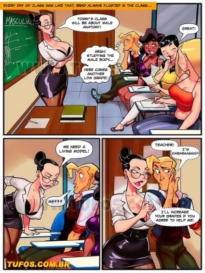 College Perverts 10 - Anatomy Class - Page 3