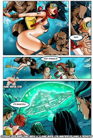The Adventurers 2- Underwater Lovin - Page 9