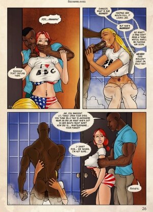The Flag Girls Get Fucked - Page 27