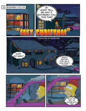 IToonEAXXX- Sexy Christmas 1 [The Simpsons] - Page 1