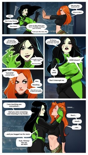 Olena Minko- Kim and Shego – Date on the roof [Kim Possible] - Page 2