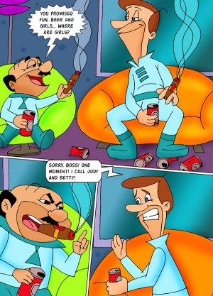 Jetsons- Threesome Sex - Page 1