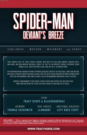 Tracy Scops- DEVIANT’S BREEZE [Spider Man] - Page 2