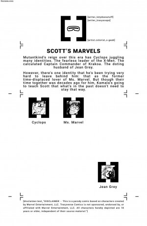 Tracy Scops- House of XXX – Scott’s Marvels [x-men] - Page 2