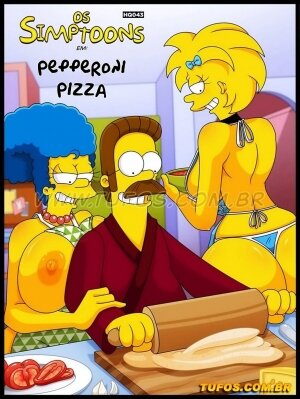 Os Simptoons 43 -Pepperoni Pizza - Page 1