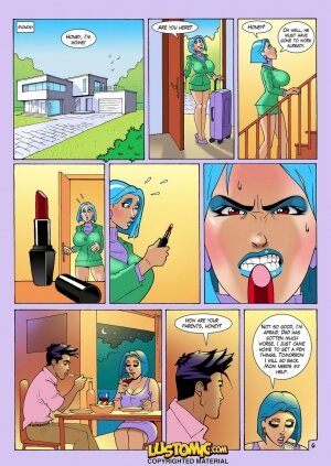 Lustomic- Cheating Sissy - Page 6