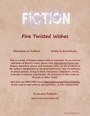 FoxBlack- Five Twisted Wishes Chapter 1 [Rawly Rawls Fiction] - Page 2