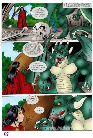 BadGirlsArt – The Queen and the Dragon - Page 6