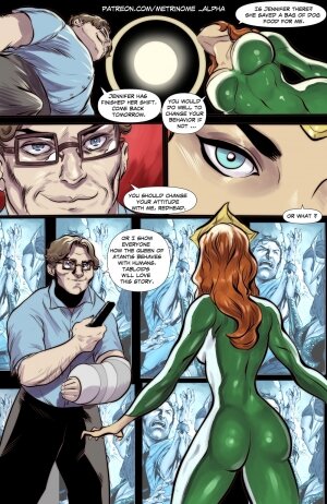 Metrinome- Mera Gets Blackmailed [Justice League] - Page 2